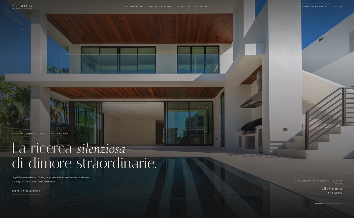 PREMIUM — Fine Homes & Estates, a luxury real-estate website